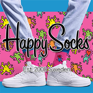 德國鞋包配件購物網站 Happy Socks